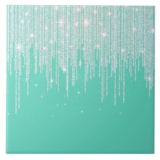 Sparkles Ceramic Tile Tegeltje (Voorkant)