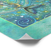 Sparkles Mermaid Poster van Molly Harrison (Hoek)