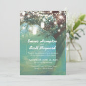 Sparkles outdoorboom magisch romantisch sterrenlic kaart (Staand voorkant)