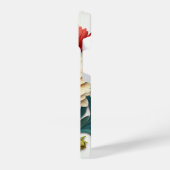 Sparkles Petals: een 4D-bloemfantasie iPhone Hoesje (Linkerkant)