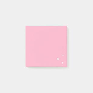 Sparkles Post it Notes / Roze