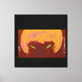 Sparkling Beauty Queen Canvas Afdruk (Voorkant)