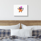 Sparkling Celestial Kat Witch Classic T-shirt Canvas Afdruk (Insitu (Slaapkamer))