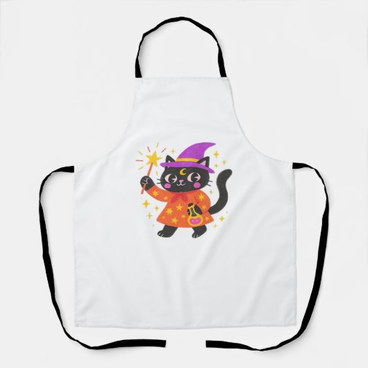 Sparkling Celestial Kat Witch Classic T-shirt Schort (Voorkant)