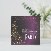 Sparkling Christmas Tree / Invitations pour la fêt (Debout devant)