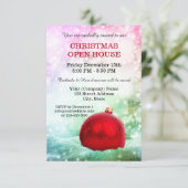 Sparkling Company Feestdagen Open House Invitation Kaart (Staand voorkant)