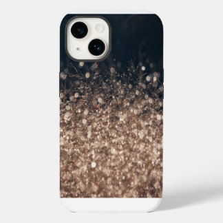 Sparkling Dew druppels in Earth Tones iPhone 14 Hoesje