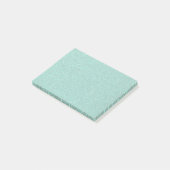 Sparkling Green Glitter Texture Post-it® Notes (Schuin)