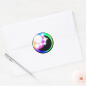 Sparkling kawaii stijl anime oog op sticker (Envelop)
