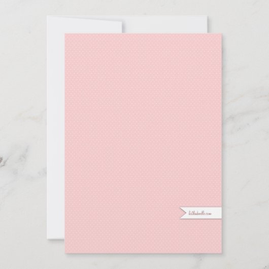 Sparkling New Baby Girl Sip and See Invitation (Dos)