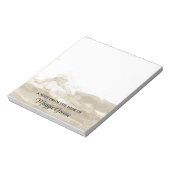 Sparkling Sand Pageant Stationery Small Notepad Notitieblok (Gedraaid)
