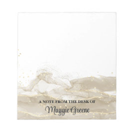 Sparkling Sand Pageant Stationery Small Notepad Notitieblok