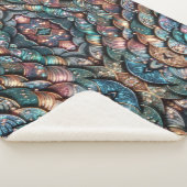 Sparkling Scales Sherpa Deken (3/4)