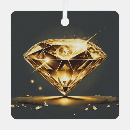 Sparkling Smile Metalen Ornament (Voorkant)