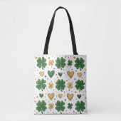 Sparkling St. Patrick's Pattern Design Draagtas (Voorkant)