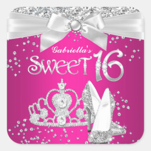 Sparkling Tiara Hakken Sweet 16 Sticker