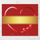 Sparkling Wine Custalisa-etiket Sparkling Wijnetiket (Enkel label)