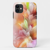 Sparkly Abstract Floral