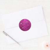 Sparkly Birthday Party Dank u Stickers (Envelop)