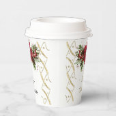 Sparkly Christmas Paper Cup Papieren Bekers (Rechts)