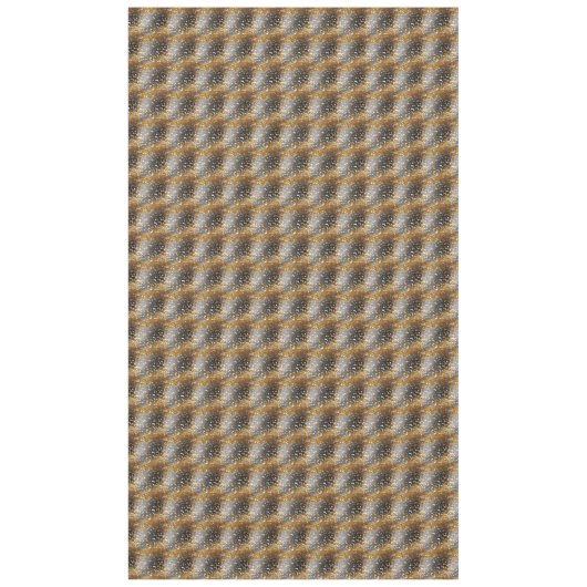 Sparkly Decoratief Goud & Zilver Tafelkleed (Voorkant)