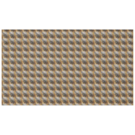 Sparkly Decoratief Goud & Zilver Tafelkleed (Voorkant (Horizontaal))