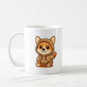 Sparkly Eyes Corgi café Mug mignonne Amoureux des