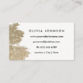 Sparkly Faux Parties scintillant maquillage Cartes (Dos)