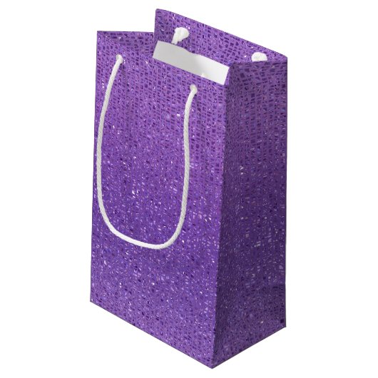 Sparkly Gift Bag Klein Cadeauzakje (Achterkant Gekanteld)