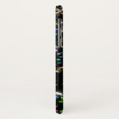 Sparkly Glitter Confetti Telefoon Case (Achterkant/links)