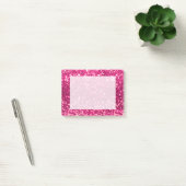 Sparkly Glitter Pink Post-it® Notes (Kantoor)