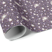 Sparkly Glittery Levendig Kleurrijk Cadeaupapier (Rol Hoek)