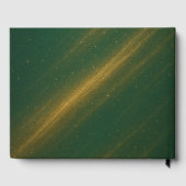 Sparkly Gold en Green Mystical Gastenboek (Achterkant)