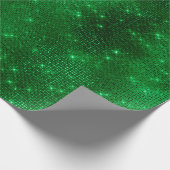 Sparkly Green Folie Cadeaupapier (Hoek)