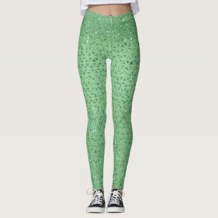 Sparkly groene Leggings