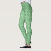 Sparkly groene Leggings (Links)