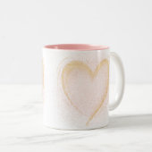 Sparkly Heart Mok (Voorkant rechts)