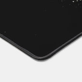 Sparkly Holographic Roos Gold Glitter Monogram Bureaumat (Hoek)