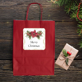 Sparkly Kerst stickers