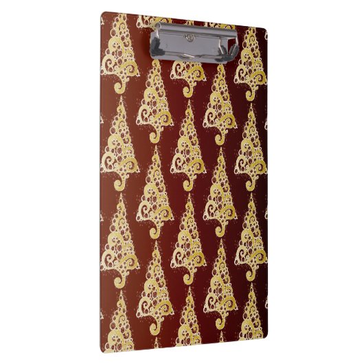 Sparkly kerstboom klembord (Rechts)