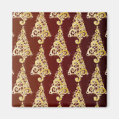 Sparkly kerstboom magneet (Voorkant)