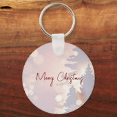 Sparkly kerstboom sleutelhanger (Voorkant)