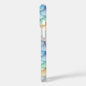Sparkly Pastel Mermaid Scale Case-Mate iPhone Case (Achterkant / Links)