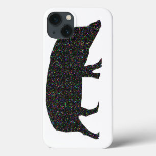 Sparkly Pig iPhone 13 Hoesje