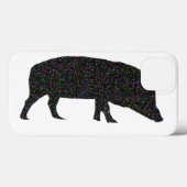 Sparkly Pig Case-Mate iPhone Case (Achterkant (horizontaal))