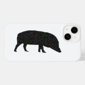 Sparkly Pig Case-Mate iPhone Case (Achterkant (horizontaal))