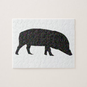 Sparkly Pig Puzzle Legpuzzel