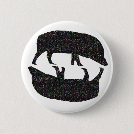 Sparkly Pigs Button (Voorkant)