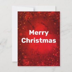 Sparkly, Prachtig, Schitterend, Red Holiday Card Feestdagenkaart