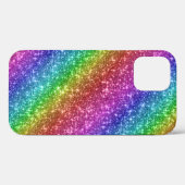 Sparkly Rainbow Glitter Case-Mate iPhone Case (Achterkant (horizontaal))